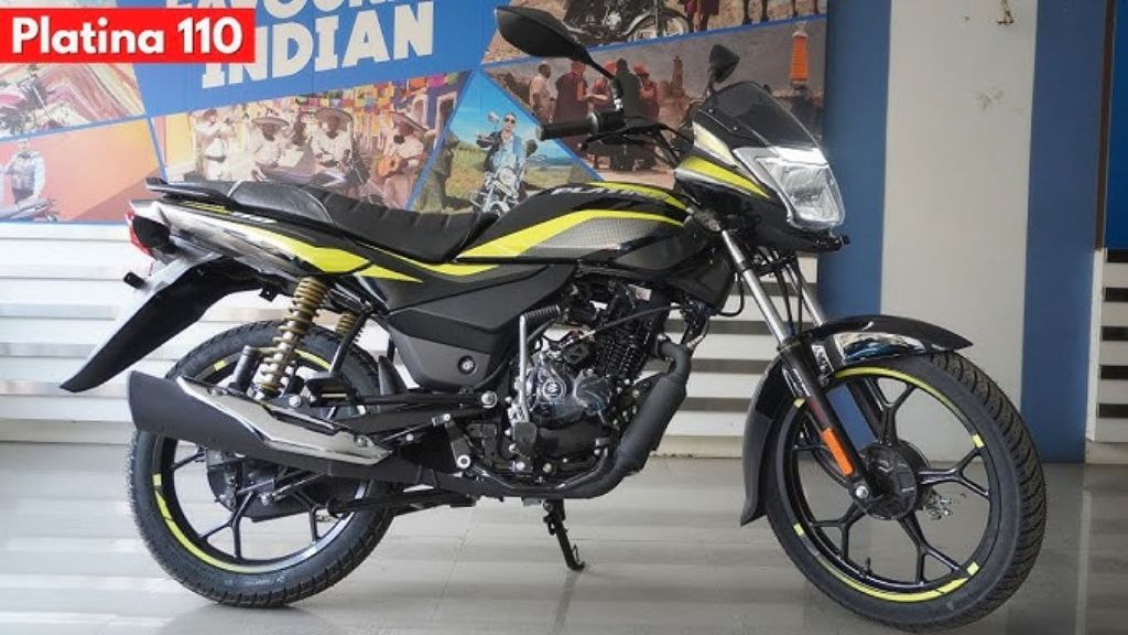 Bajaj Platina 110 on road price