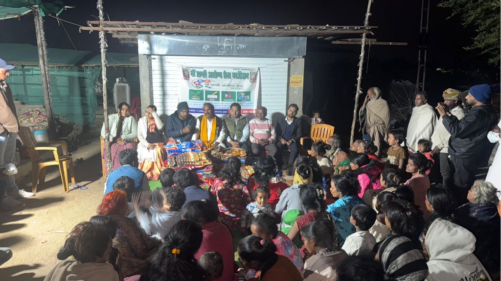 Tapti Aarogya Seva Foundation Blanket Distribution