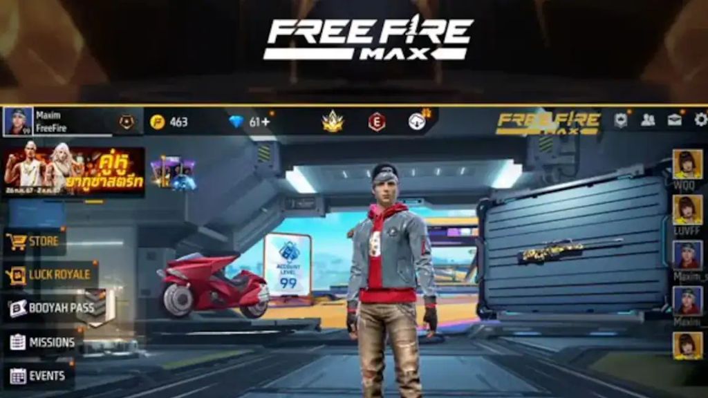 garena free fire max redeem codes today