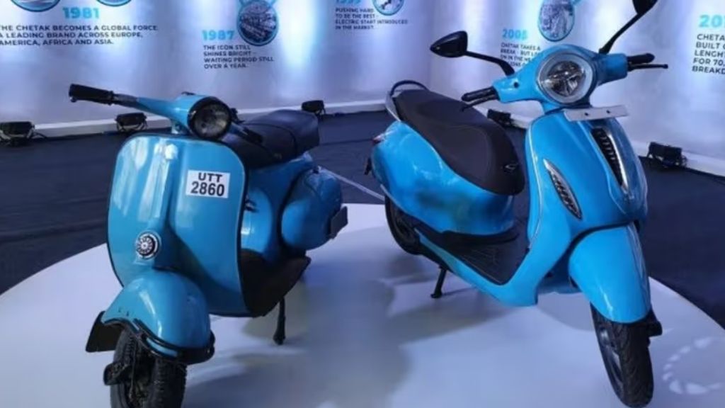 new bajaj chetak electric scooter