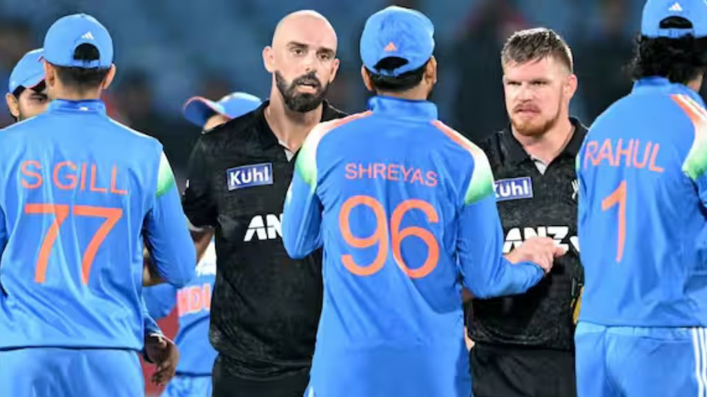 new zealand national cricket team vs india national cricket team match scorecard 2026