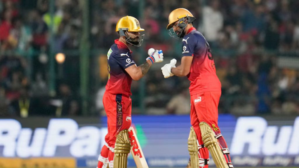 sunrisers hyderabad vs royal challengers bengaluru standings